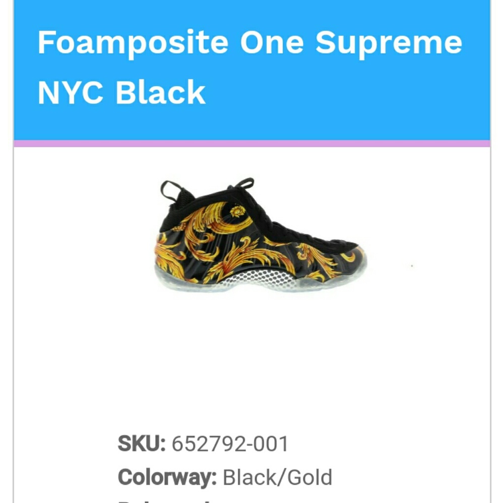 Pre owned Nike Foamposite